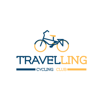 Editable logos template:Bicycle Logo Generated For Cycling Club