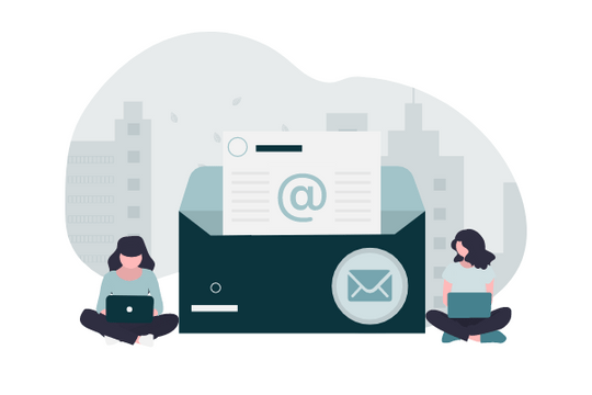 Business Illustration template: Email (Created by Visual Paradigm Online's Business Illustration maker)
