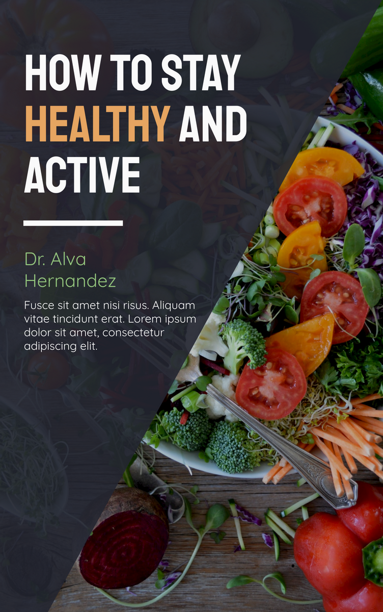 How to stay healthy and active book cover