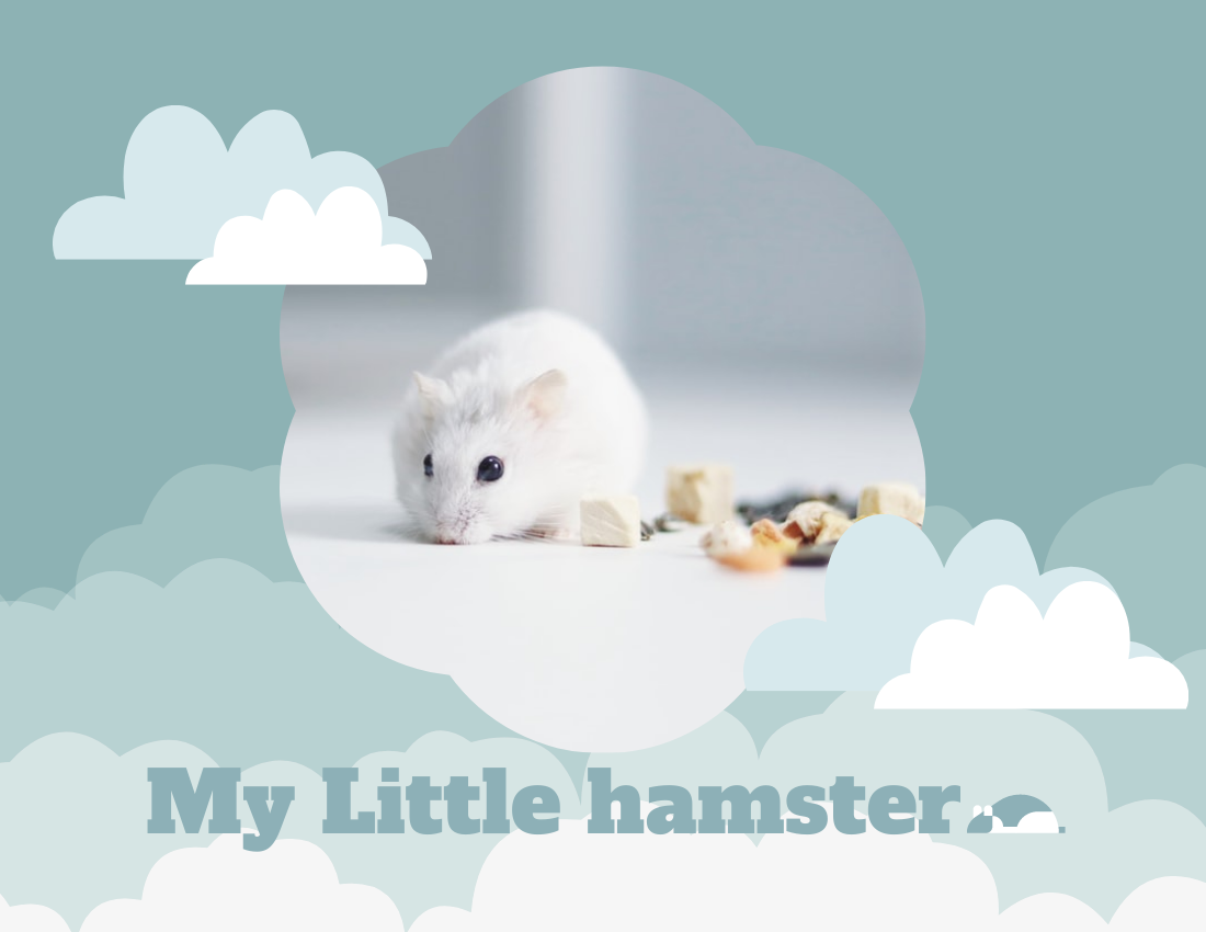 Pet Photo book template: My Little Hamster Pet Photo Book (Created by PhotoBook's Pet Photo book maker)