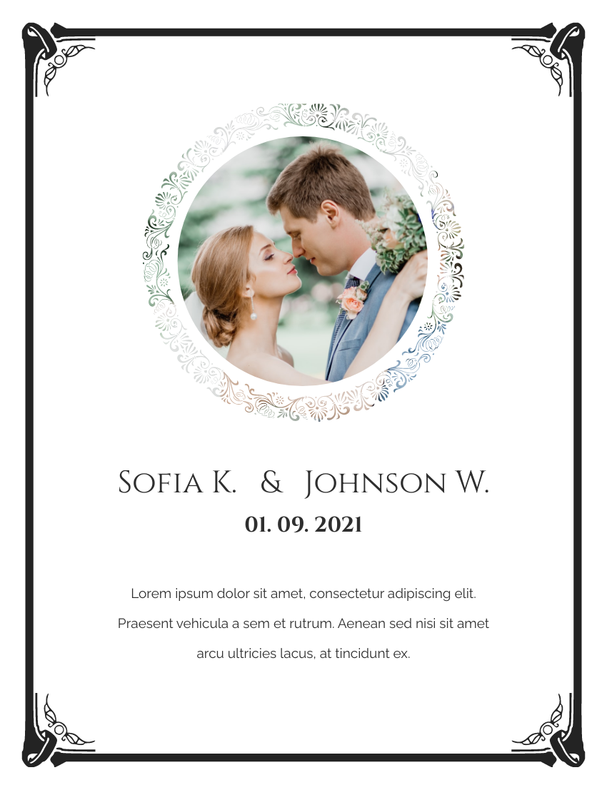 Wedding Ceremony Booklet