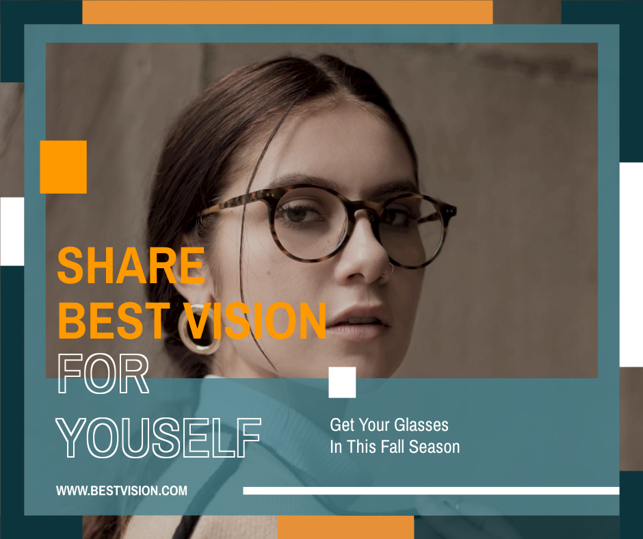 Facebook Post template: Glasses Fashion Facebook Post (Created by Visual Paradigm Online's Facebook Post maker)