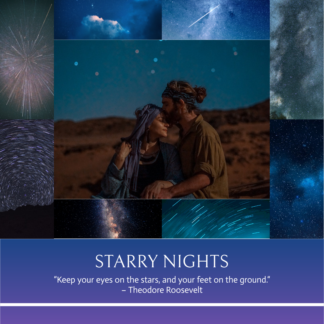 Photo Collage template: Starry Night Photo Collage (Created by Collage's Photo Collage maker)