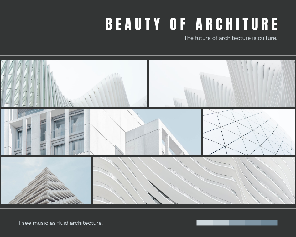 Mood Board template: Beauty Of Architecture Mood Board (Created by Collage's Mood Board maker)