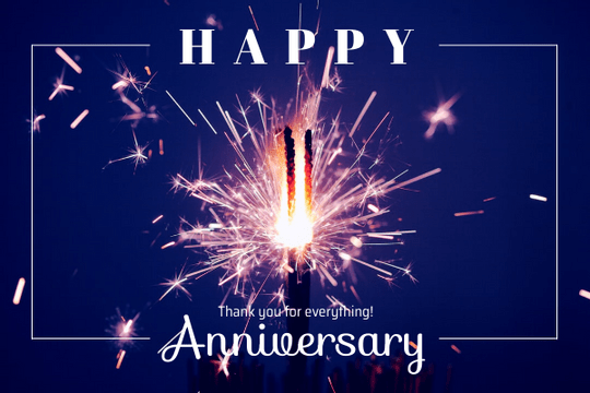 Editable greetingcards template:Happy Anniversary Greeting Card