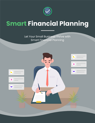 Booklets template: Smart Financial Planning (Created by Visual Paradigm Online's Booklets maker)