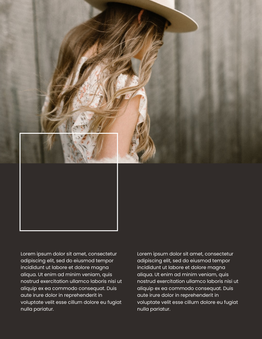 Lookbook template: Classy Dress Lookbook (Created by Visual Paradigm Online's Lookbook maker)