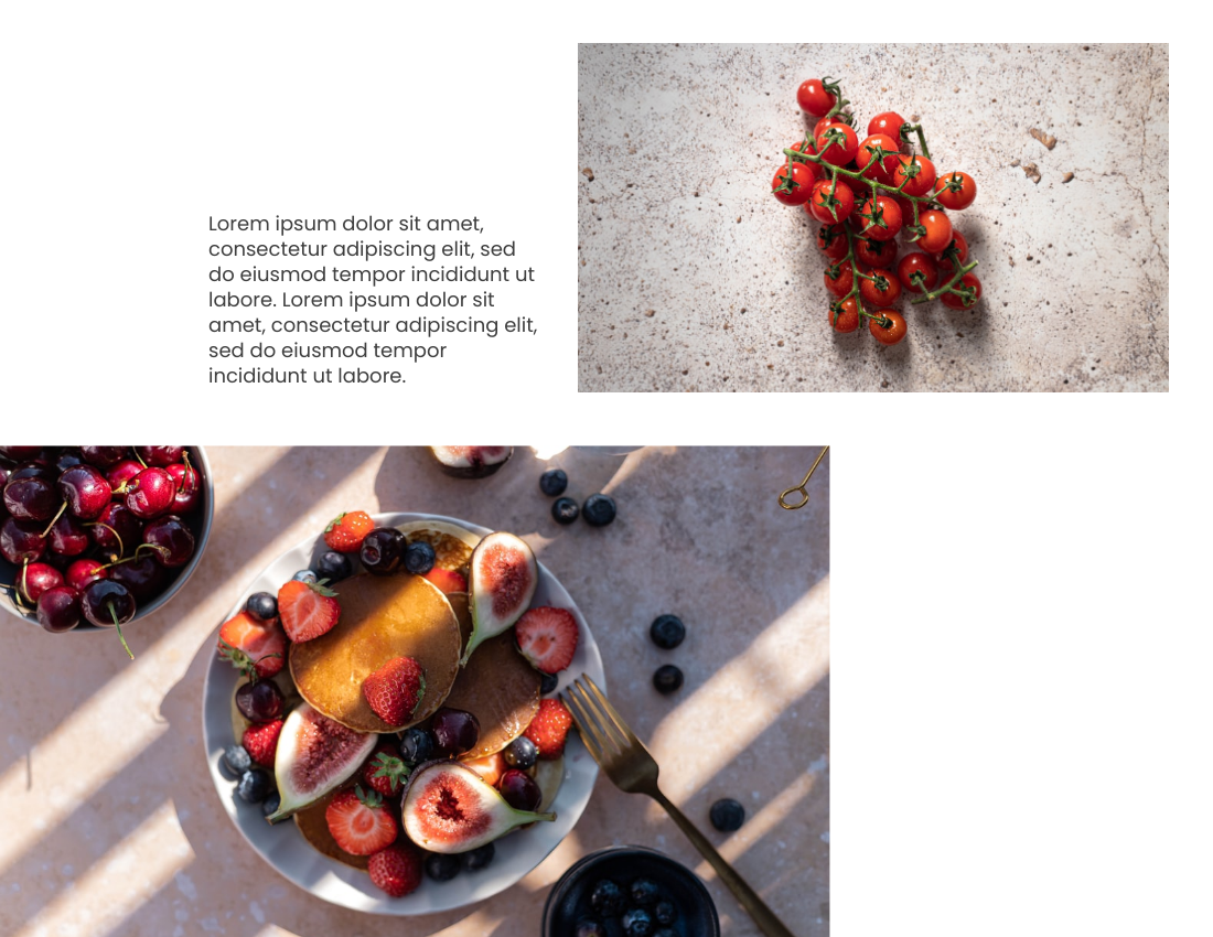 日常照相簿 模板。Cooking Everyday Photo Book (由 Visual Paradigm Online 的日常照相簿软件制作)