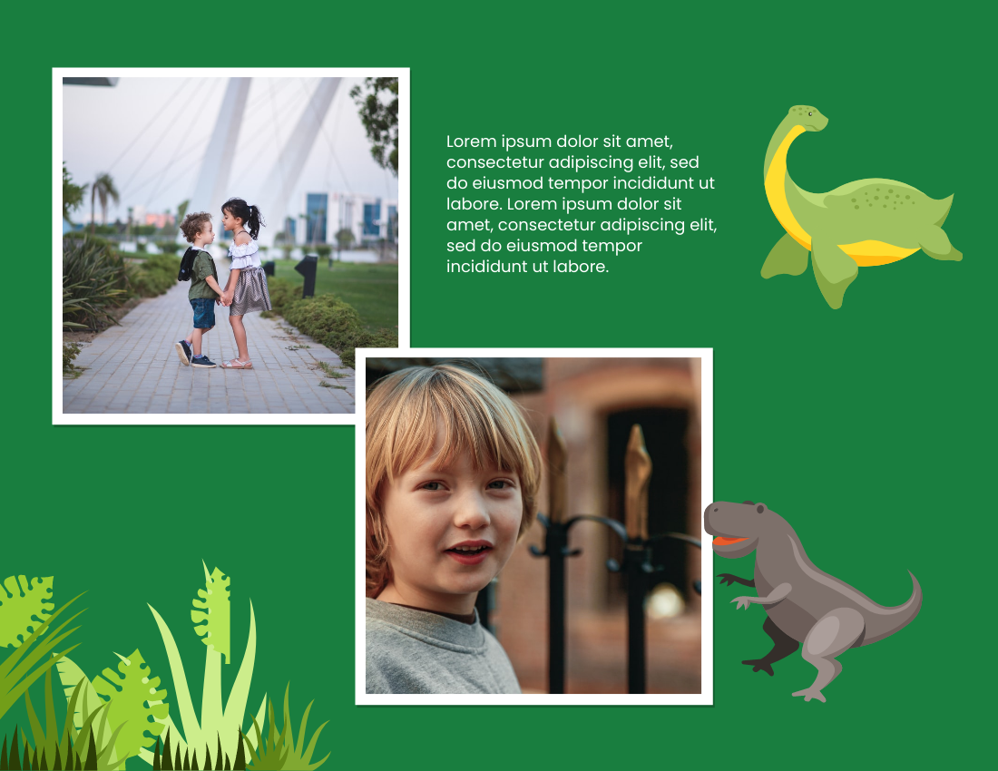 Kids Photo book template: Kids Adventure Photo Book (Created by Visual Paradigm Online's Kids Photo book maker)