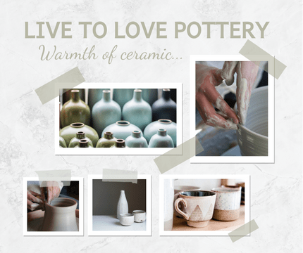 Facebook Posts template: Ceramic Handicraft Workshop Facebook Post (Created by Visual Paradigm Online's Facebook Posts maker)