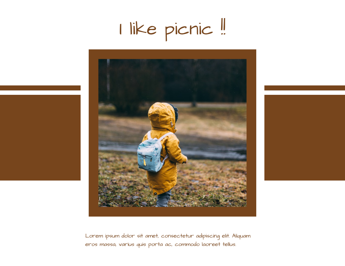 儿童照片簿 模板。Daily Life Kids Photo Book (由 Visual Paradigm Online 的儿童照片簿软件制作)
