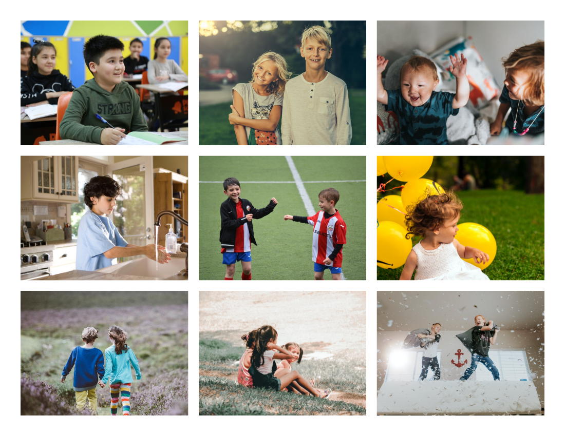 Kids Photo book template: Daily Life Kids Photo Book (Created by Visual Paradigm Online's Kids Photo book maker)