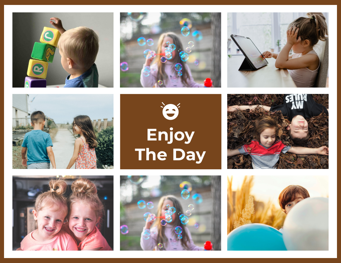 Daily Life Kids Photo Book