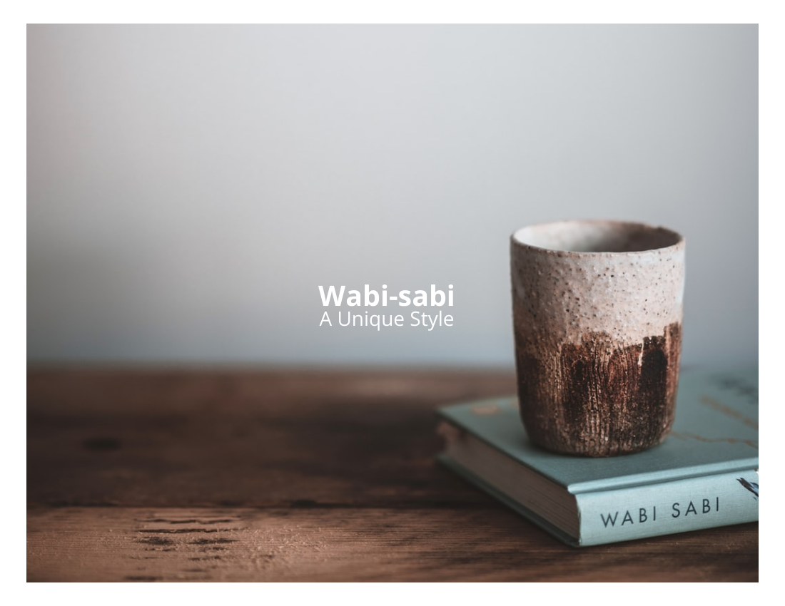 Booklet template: Style Of Wabi-Sabi (Created by Flipbook's Booklet maker)