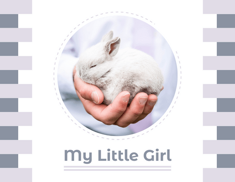 寵物照相簿 template: Lovely Rabbit Pet Photo Book (Created by InfoART's 寵物照相簿 marker)