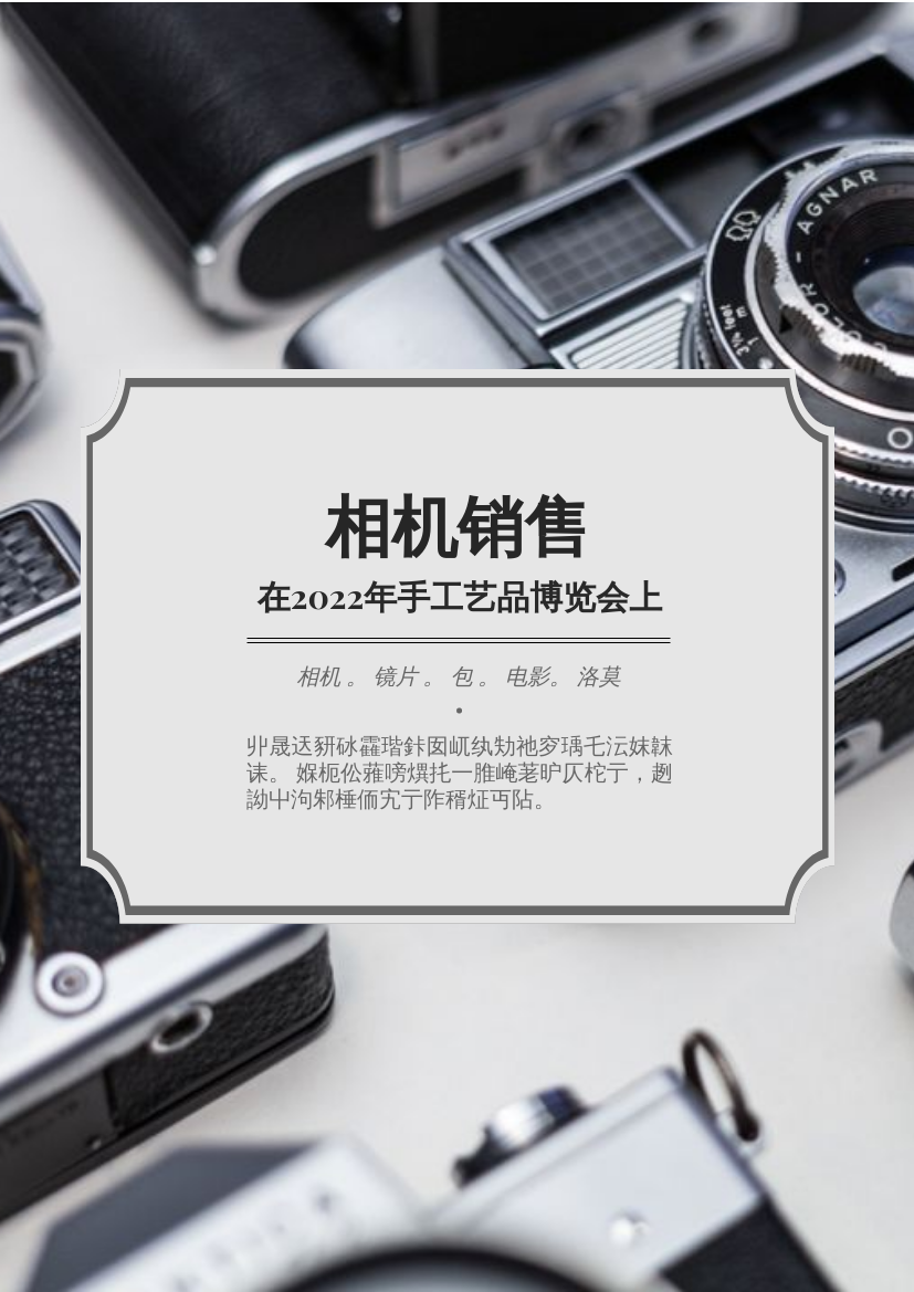 传单 template: 相機超級銷售 (Created by InfoART's 传单 maker)