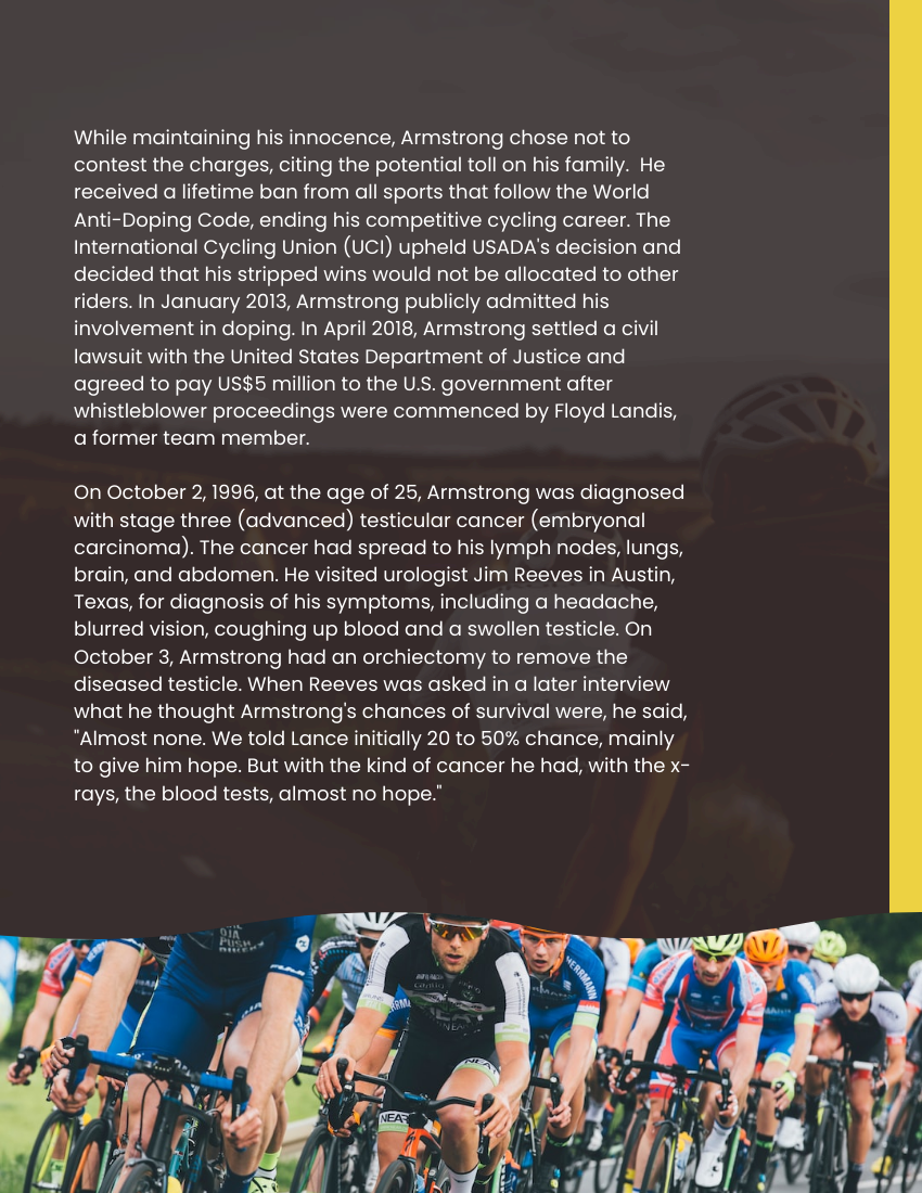 Lance Armstrong Biography
