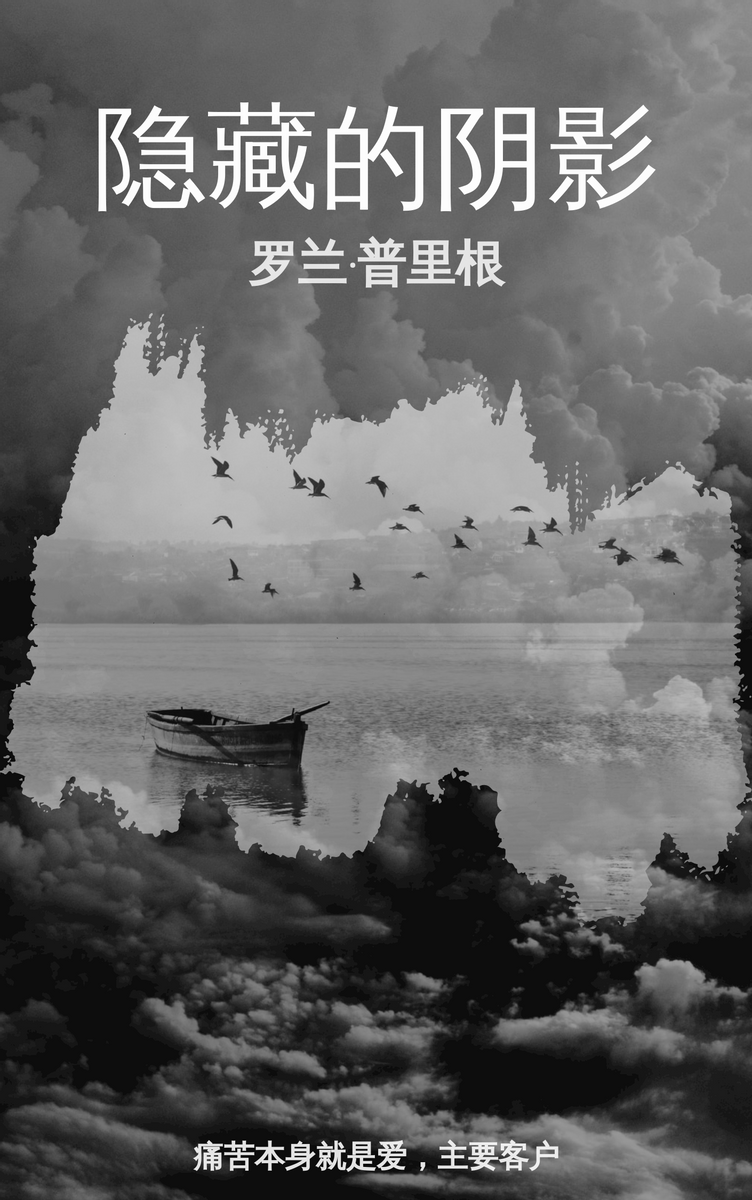 Book Cover template: 隐藏的阴影书籍封面 (Created by InfoART's Book Cover maker)