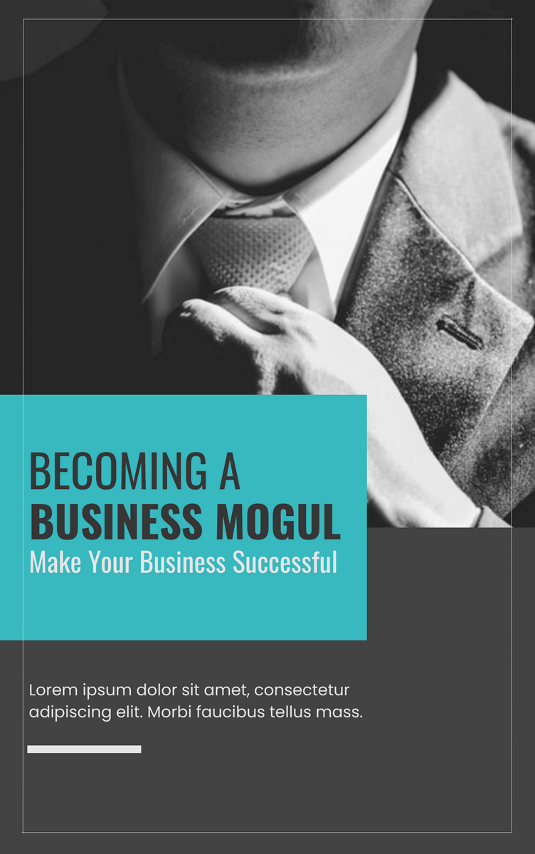 Becoming a business mogul book cover
