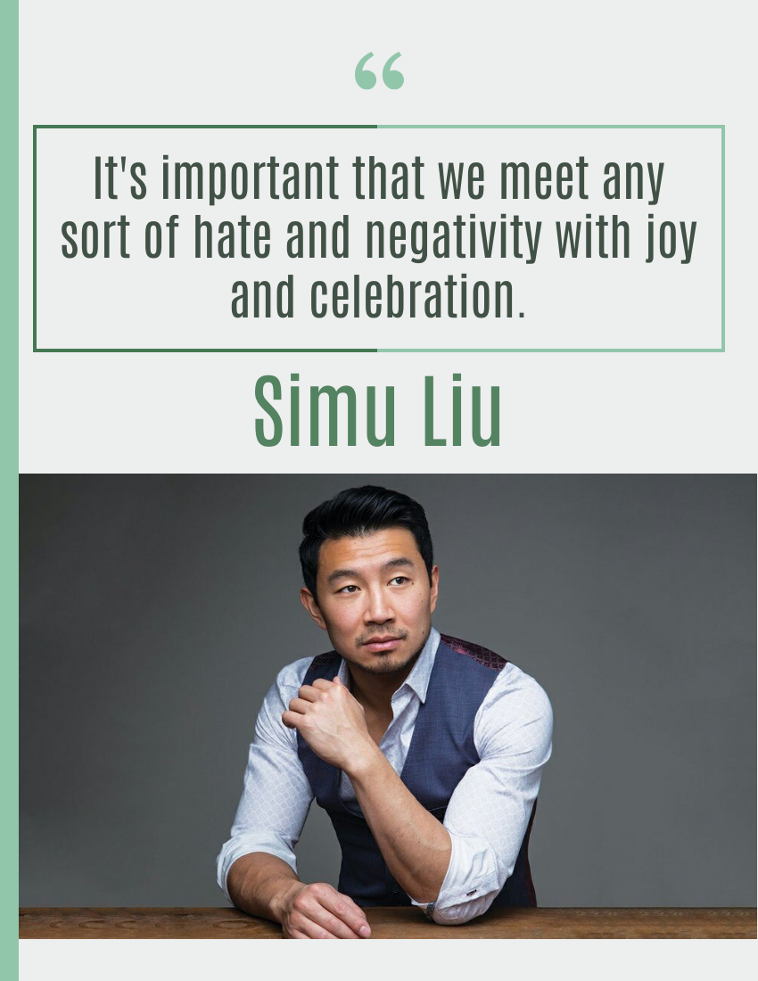Simu Liu Quote