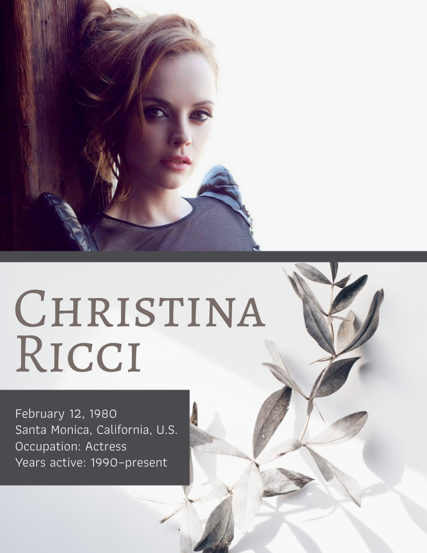 Christina Ricci Biography