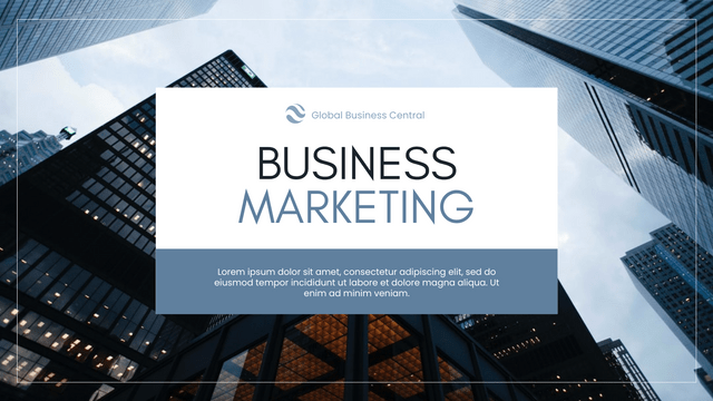 Business Marketing Presentation