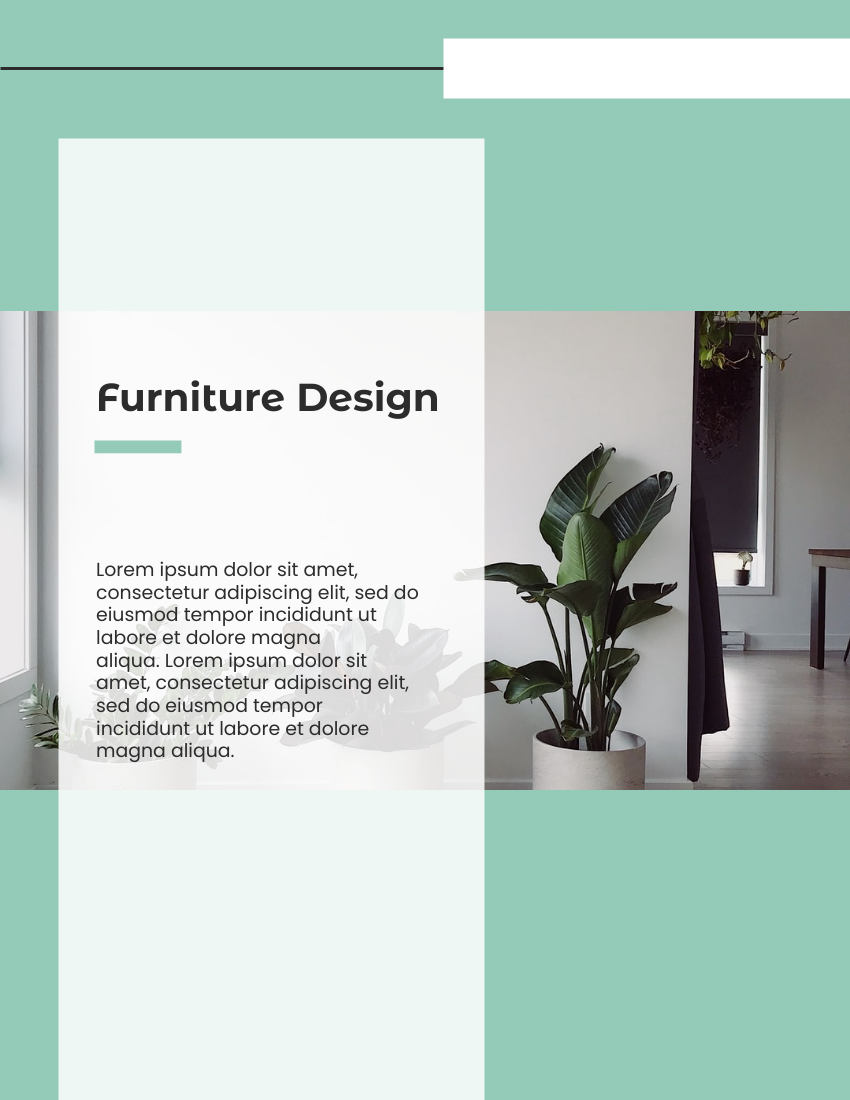 Business Portfolio template: Interior Design Portfolio (Created by Visual Paradigm Online's Business Portfolio maker)