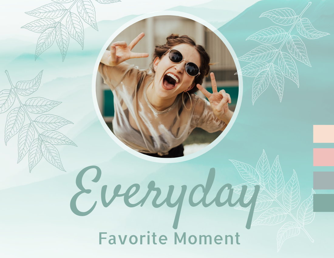 Everyday Photo book template: Everyday Favorite Moment Photo Book (Created by Visual Paradigm Online's Everyday Photo book maker)