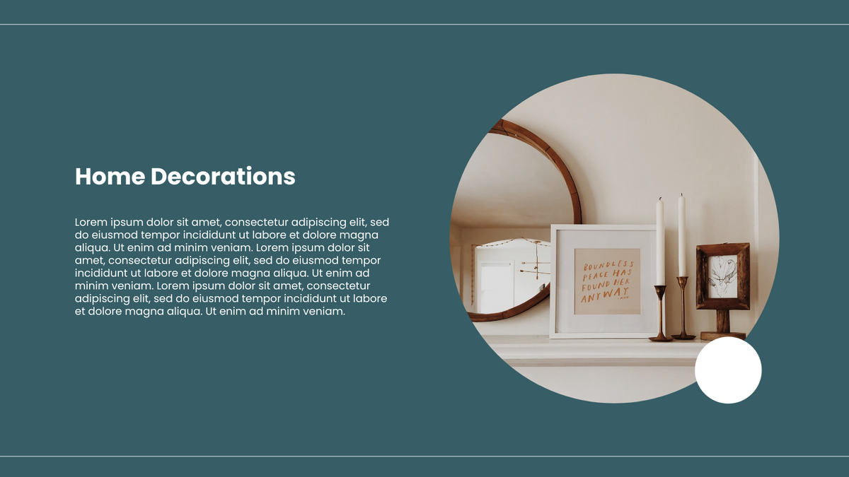 Decorate Your Home Presentation | Presentation Template
