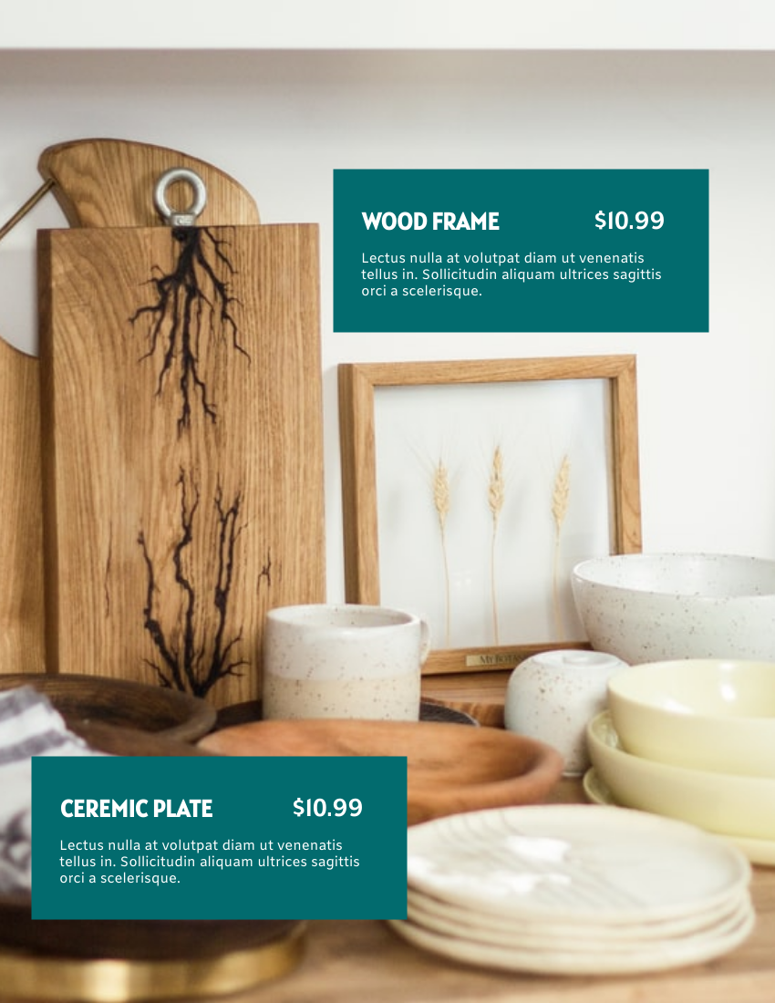 Catalog template: Special Kitchenware Catalog (Created by Flipbook's Catalog maker)