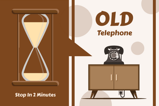 Time Limit Of Old Telephonw