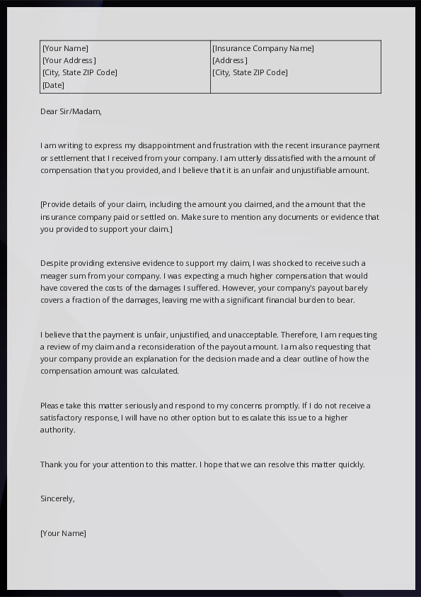 Constructive Dismissal Resignation Letter Template -  Portugal