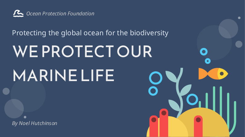 We protect our marine life