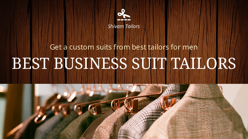 Best business suit tailor