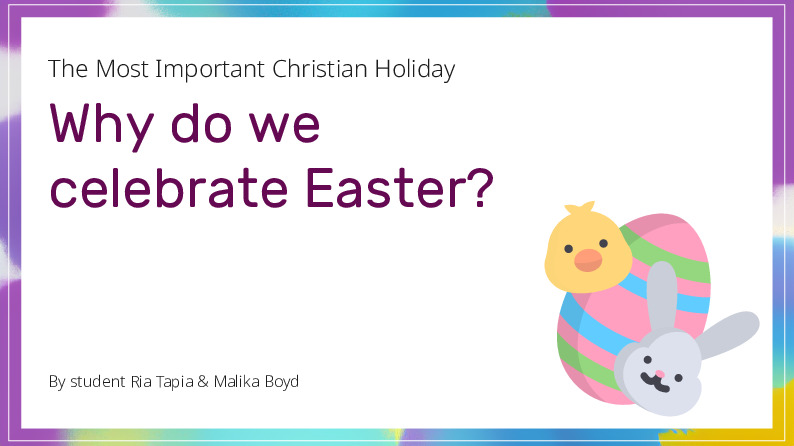 Why do we celebrate Easter
