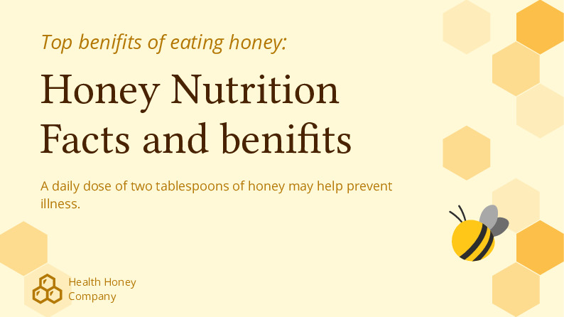 Honey nutrition facts