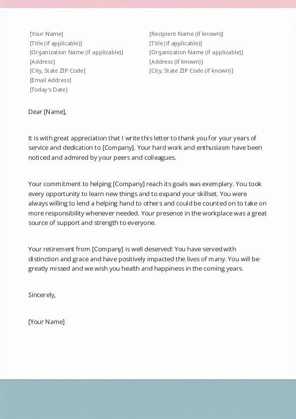 Appreciation Letter To Employee For His Good Working Infoupdate