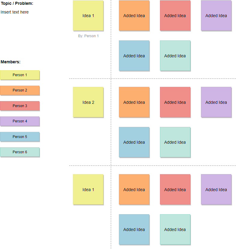 6-3-5 brain-writing