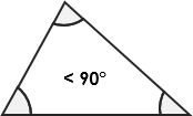 Acute triangle